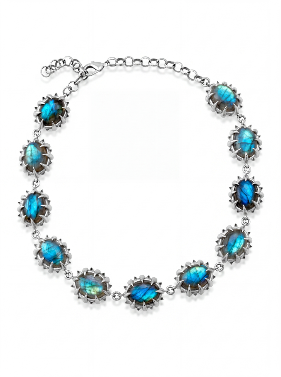 Jaagravii Labradorite Necklace