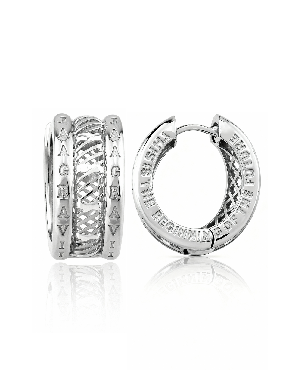 Jaagravii Future Hoop Earrings